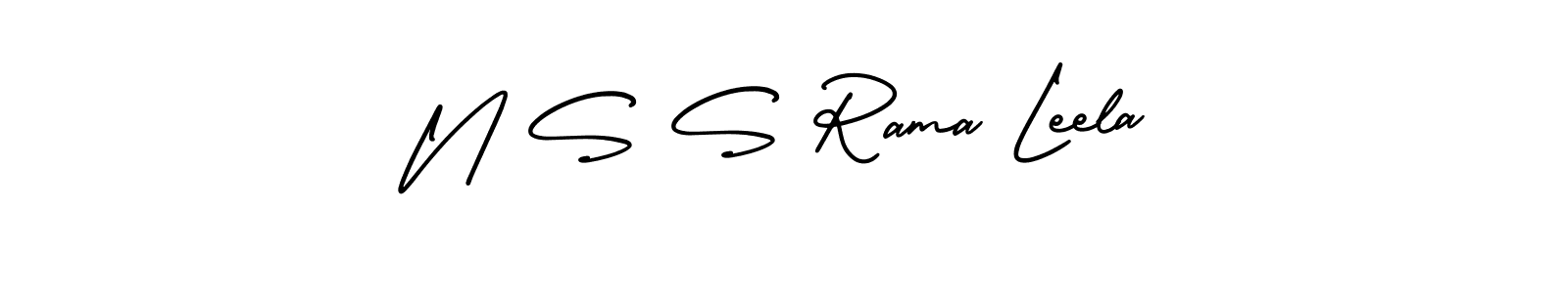 Similarly AmerikaSignatureDemo-Regular is the best handwritten signature design. Signature creator online .You can use it as an online autograph creator for name N S S Rama Leela. N S S Rama Leela signature style 3 images and pictures png