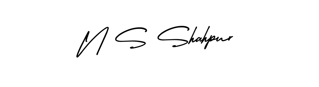 It looks lik you need a new signature style for name N S Shahpur. Design unique handwritten (AmerikaSignatureDemo-Regular) signature with our free signature maker in just a few clicks. N S Shahpur signature style 3 images and pictures png