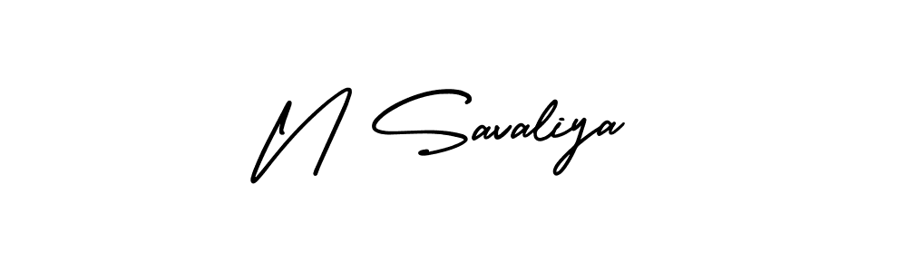 Check out images of Autograph of N Savaliya name. Actor N Savaliya Signature Style. AmerikaSignatureDemo-Regular is a professional sign style online. N Savaliya signature style 3 images and pictures png