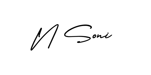 You can use this online signature creator to create a handwritten signature for the name N Soni. This is the best online autograph maker. N Soni signature style 3 images and pictures png