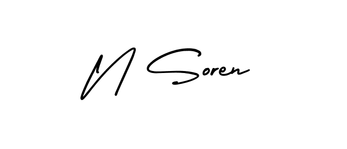 You can use this online signature creator to create a handwritten signature for the name N Soren. This is the best online autograph maker. N Soren signature style 3 images and pictures png