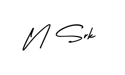 This is the best signature style for the N Srk name. Also you like these signature font (AmerikaSignatureDemo-Regular). Mix name signature. N Srk signature style 3 images and pictures png