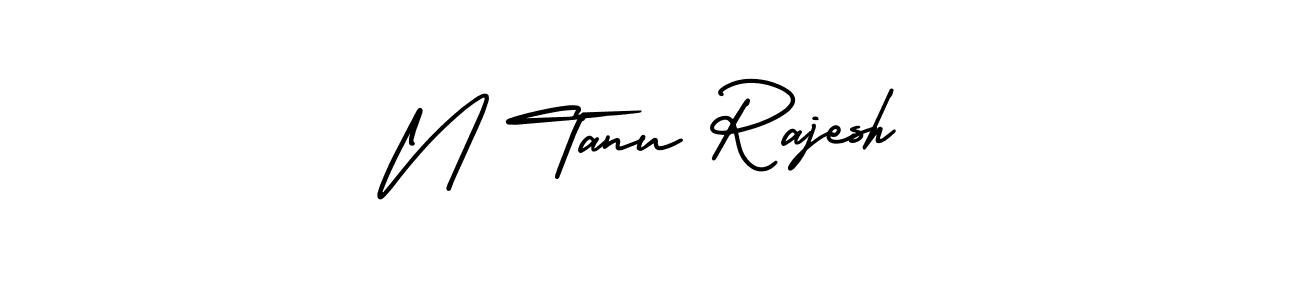 Check out images of Autograph of N Tanu Rajesh name. Actor N Tanu Rajesh Signature Style. AmerikaSignatureDemo-Regular is a professional sign style online. N Tanu Rajesh signature style 3 images and pictures png