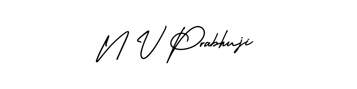 Once you've used our free online signature maker to create your best signature AmerikaSignatureDemo-Regular style, it's time to enjoy all of the benefits that N V Prabhuji name signing documents. N V Prabhuji signature style 3 images and pictures png