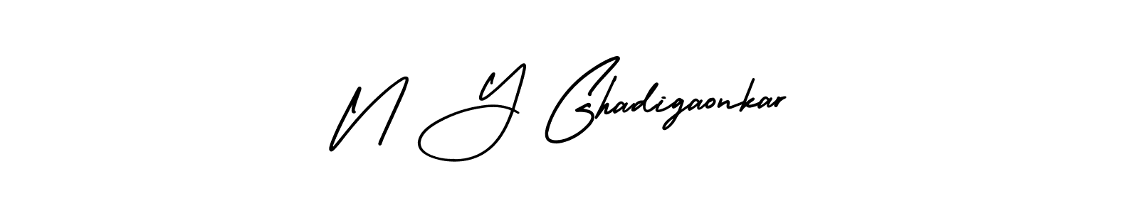 Check out images of Autograph of N Y Ghadigaonkar name. Actor N Y Ghadigaonkar Signature Style. AmerikaSignatureDemo-Regular is a professional sign style online. N Y Ghadigaonkar signature style 3 images and pictures png