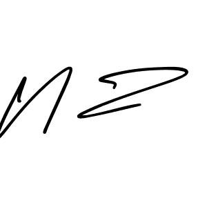 Best and Professional Signature Style for N Z. AmerikaSignatureDemo-Regular Best Signature Style Collection. N Z signature style 3 images and pictures png