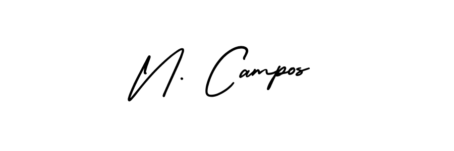 Here are the top 10 professional signature styles for the name N. Campos. These are the best autograph styles you can use for your name. N. Campos signature style 3 images and pictures png