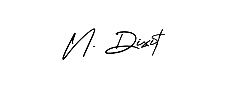 Also we have N. Dixit name is the best signature style. Create professional handwritten signature collection using AmerikaSignatureDemo-Regular autograph style. N. Dixit signature style 3 images and pictures png