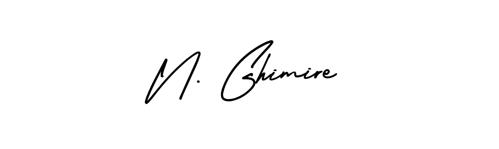 Once you've used our free online signature maker to create your best signature AmerikaSignatureDemo-Regular style, it's time to enjoy all of the benefits that N. Ghimire name signing documents. N. Ghimire signature style 3 images and pictures png