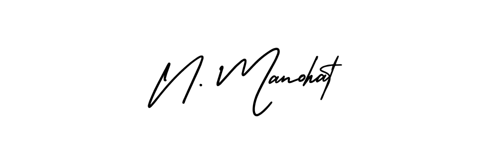 Check out images of Autograph of N. Manohat name. Actor N. Manohat Signature Style. AmerikaSignatureDemo-Regular is a professional sign style online. N. Manohat signature style 3 images and pictures png