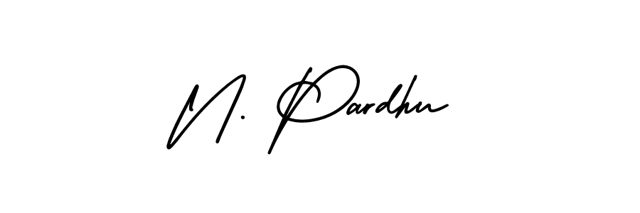 Also we have N. Pardhu name is the best signature style. Create professional handwritten signature collection using AmerikaSignatureDemo-Regular autograph style. N. Pardhu signature style 3 images and pictures png