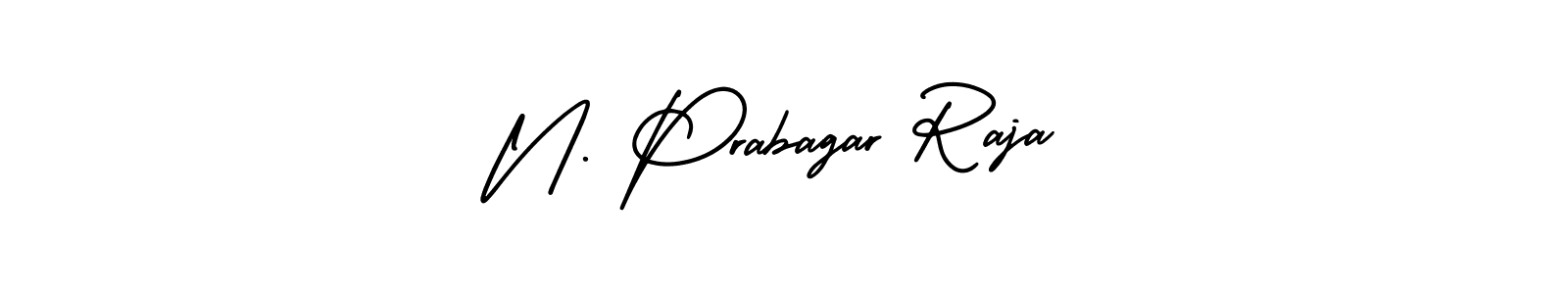 This is the best signature style for the N. Prabagar Raja name. Also you like these signature font (AmerikaSignatureDemo-Regular). Mix name signature. N. Prabagar Raja signature style 3 images and pictures png