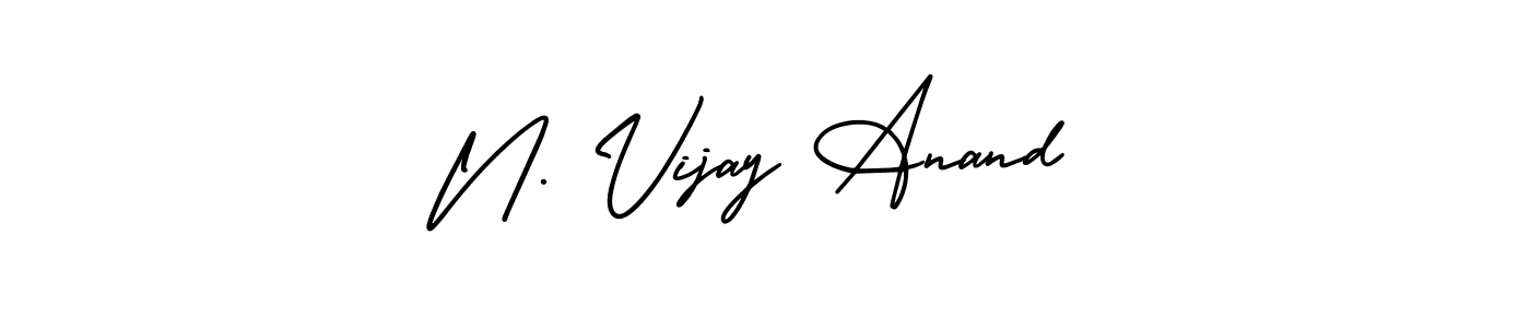 Make a beautiful signature design for name N. Vijay Anand. Use this online signature maker to create a handwritten signature for free. N. Vijay Anand signature style 3 images and pictures png