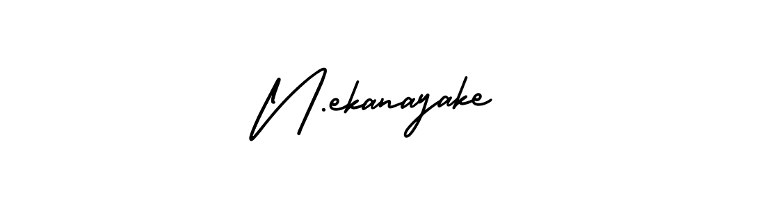 Make a short N.ekanayake signature style. Manage your documents anywhere anytime using AmerikaSignatureDemo-Regular. Create and add eSignatures, submit forms, share and send files easily. N.ekanayake signature style 3 images and pictures png