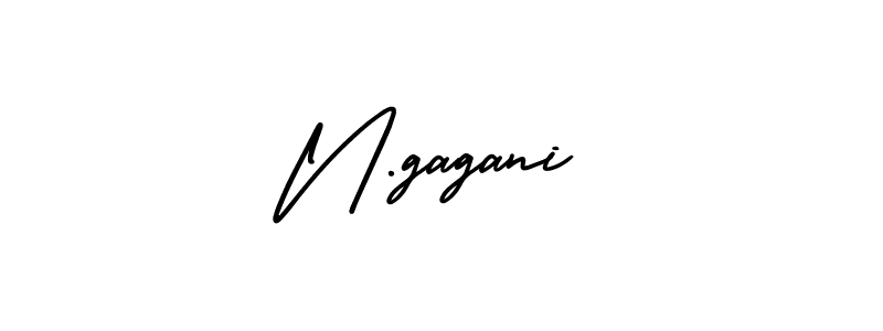 Make a short N.gagani signature style. Manage your documents anywhere anytime using AmerikaSignatureDemo-Regular. Create and add eSignatures, submit forms, share and send files easily. N.gagani signature style 3 images and pictures png