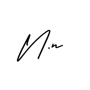 AmerikaSignatureDemo-Regular is a professional signature style that is perfect for those who want to add a touch of class to their signature. It is also a great choice for those who want to make their signature more unique. Get N.n name to fancy signature for free. N.n signature style 3 images and pictures png