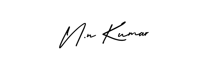 AmerikaSignatureDemo-Regular is a professional signature style that is perfect for those who want to add a touch of class to their signature. It is also a great choice for those who want to make their signature more unique. Get N.n Kumar name to fancy signature for free. N.n Kumar signature style 3 images and pictures png