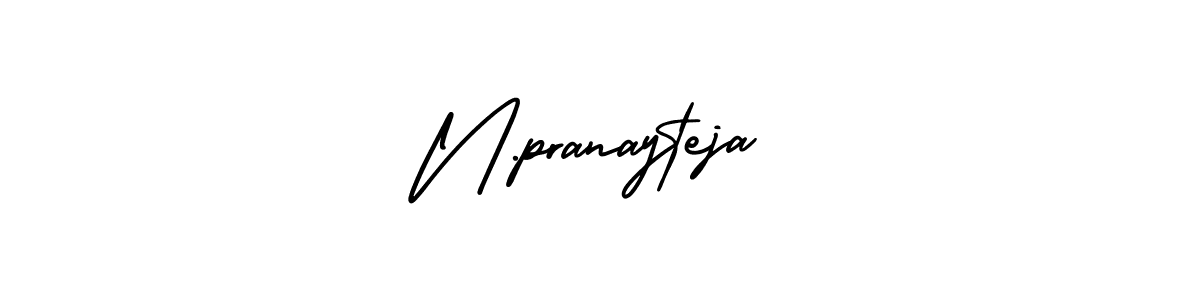 Also You can easily find your signature by using the search form. We will create N.pranayteja name handwritten signature images for you free of cost using AmerikaSignatureDemo-Regular sign style. N.pranayteja signature style 3 images and pictures png