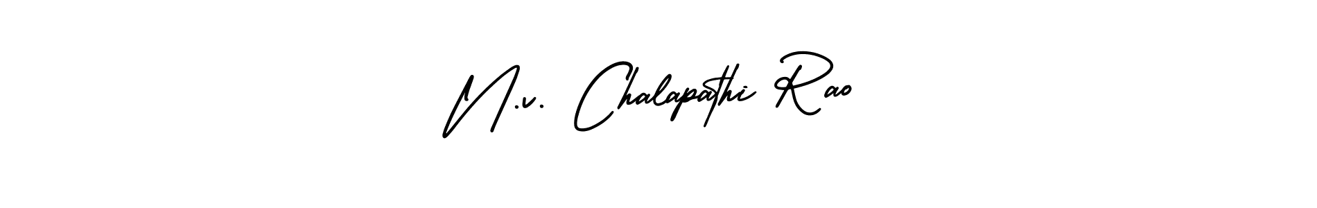 You can use this online signature creator to create a handwritten signature for the name N.v. Chalapathi Rao. This is the best online autograph maker. N.v. Chalapathi Rao signature style 3 images and pictures png