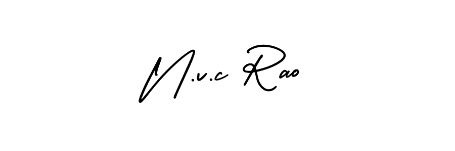 Check out images of Autograph of N.v.c Rao name. Actor N.v.c Rao Signature Style. AmerikaSignatureDemo-Regular is a professional sign style online. N.v.c Rao signature style 3 images and pictures png