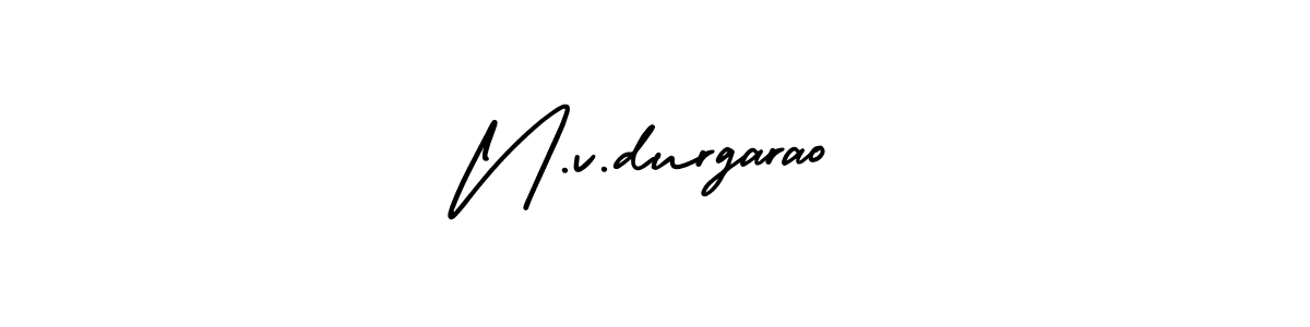 How to Draw N.v.durgarao signature style? AmerikaSignatureDemo-Regular is a latest design signature styles for name N.v.durgarao. N.v.durgarao signature style 3 images and pictures png