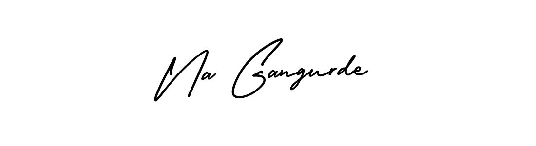 Make a short Na Gangurde signature style. Manage your documents anywhere anytime using AmerikaSignatureDemo-Regular. Create and add eSignatures, submit forms, share and send files easily. Na Gangurde signature style 3 images and pictures png