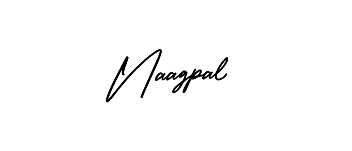 Create a beautiful signature design for name Naagpal. With this signature (AmerikaSignatureDemo-Regular) fonts, you can make a handwritten signature for free. Naagpal signature style 3 images and pictures png