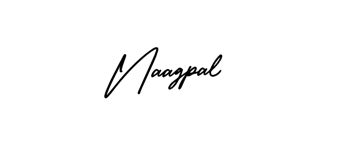 Create a beautiful signature design for name Naagpal. With this signature (AmerikaSignatureDemo-Regular) fonts, you can make a handwritten signature for free. Naagpal signature style 3 images and pictures png