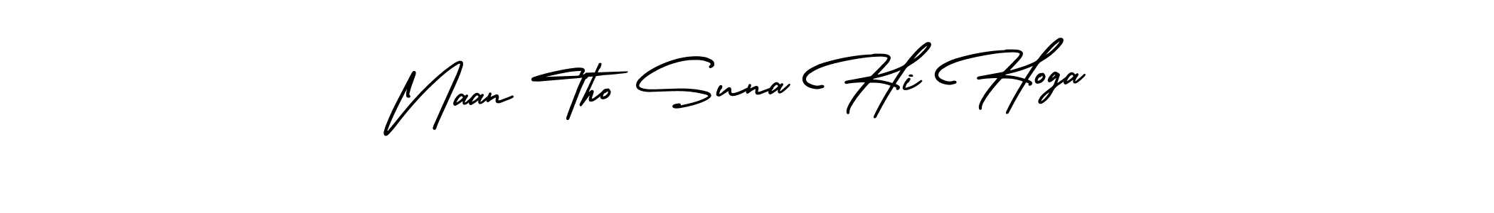 Also we have Naan Tho Suna Hi Hoga name is the best signature style. Create professional handwritten signature collection using AmerikaSignatureDemo-Regular autograph style. Naan Tho Suna Hi Hoga signature style 3 images and pictures png