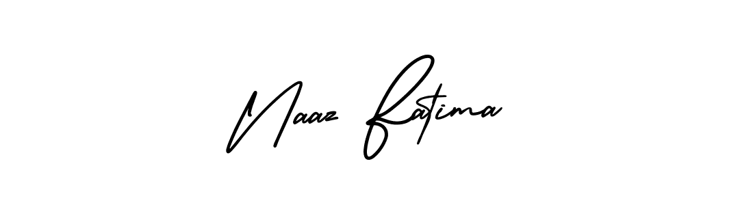 Make a beautiful signature design for name Naaz Fatima. With this signature (AmerikaSignatureDemo-Regular) style, you can create a handwritten signature for free. Naaz Fatima signature style 3 images and pictures png