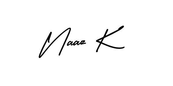 Here are the top 10 professional signature styles for the name Naaz K. These are the best autograph styles you can use for your name. Naaz K signature style 3 images and pictures png