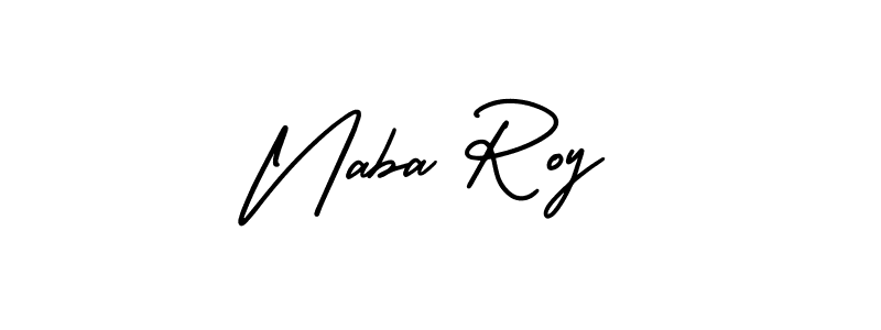 Make a short Naba Roy signature style. Manage your documents anywhere anytime using AmerikaSignatureDemo-Regular. Create and add eSignatures, submit forms, share and send files easily. Naba Roy signature style 3 images and pictures png
