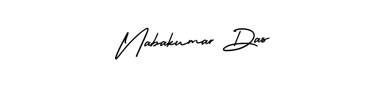 Design your own signature with our free online signature maker. With this signature software, you can create a handwritten (AmerikaSignatureDemo-Regular) signature for name Nabakumar Das. Nabakumar Das signature style 3 images and pictures png