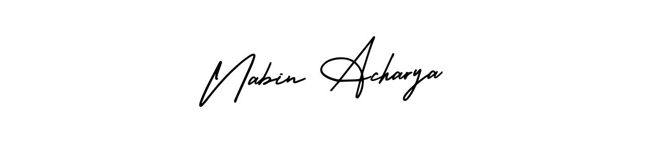 Here are the top 10 professional signature styles for the name Nabin Acharya. These are the best autograph styles you can use for your name. Nabin Acharya signature style 3 images and pictures png