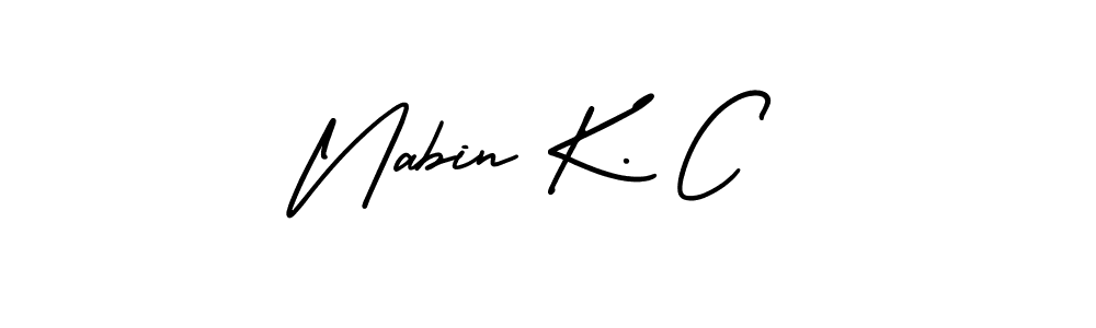 Check out images of Autograph of Nabin K. C name. Actor Nabin K. C Signature Style. AmerikaSignatureDemo-Regular is a professional sign style online. Nabin K. C signature style 3 images and pictures png