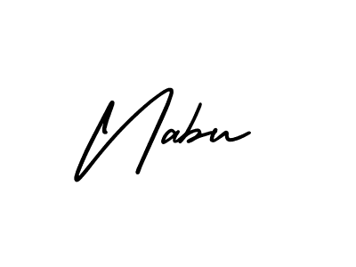 How to Draw Nabu signature style? AmerikaSignatureDemo-Regular is a latest design signature styles for name Nabu. Nabu signature style 3 images and pictures png