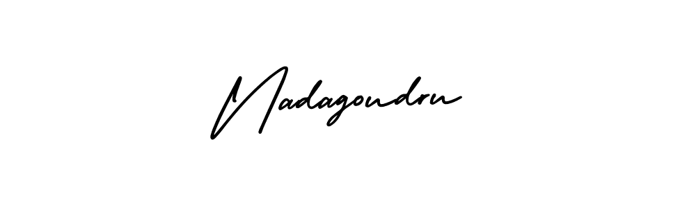 Similarly AmerikaSignatureDemo-Regular is the best handwritten signature design. Signature creator online .You can use it as an online autograph creator for name Nadagoudru. Nadagoudru signature style 3 images and pictures png