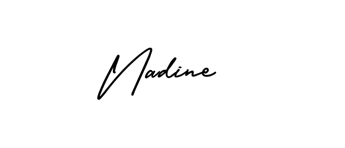 Also You can easily find your signature by using the search form. We will create Nadine  name handwritten signature images for you free of cost using AmerikaSignatureDemo-Regular sign style. Nadine  signature style 3 images and pictures png