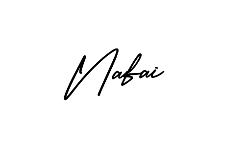 if you are searching for the best signature style for your name Nafai. so please give up your signature search. here we have designed multiple signature styles  using AmerikaSignatureDemo-Regular. Nafai signature style 3 images and pictures png