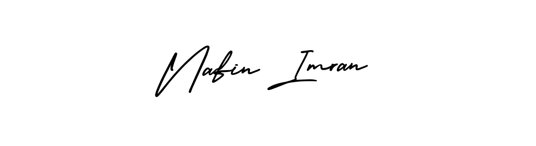 Best and Professional Signature Style for Nafin Imran. AmerikaSignatureDemo-Regular Best Signature Style Collection. Nafin Imran signature style 3 images and pictures png