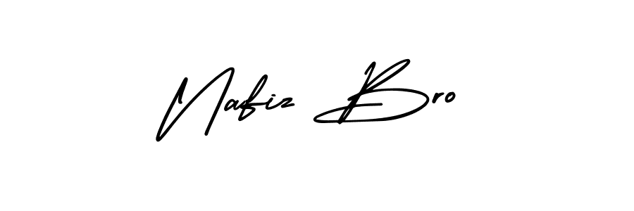 Make a beautiful signature design for name Nafiz Bro. With this signature (AmerikaSignatureDemo-Regular) style, you can create a handwritten signature for free. Nafiz Bro signature style 3 images and pictures png