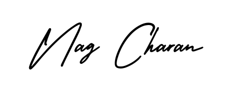 Make a beautiful signature design for name Nag Charan. Use this online signature maker to create a handwritten signature for free. Nag Charan signature style 3 images and pictures png