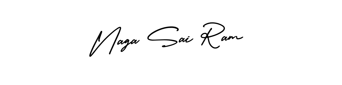 Make a beautiful signature design for name Naga Sai Ram. With this signature (AmerikaSignatureDemo-Regular) style, you can create a handwritten signature for free. Naga Sai Ram signature style 3 images and pictures png