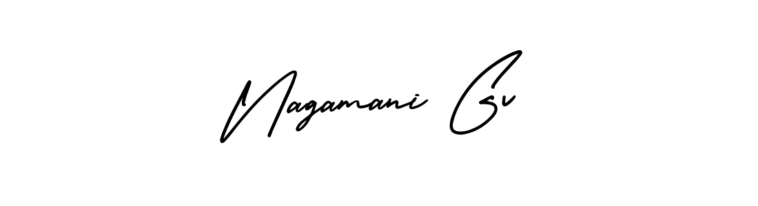 Here are the top 10 professional signature styles for the name Nagamani Gv. These are the best autograph styles you can use for your name. Nagamani Gv signature style 3 images and pictures png