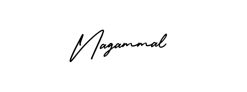 if you are searching for the best signature style for your name Nagammal. so please give up your signature search. here we have designed multiple signature styles  using AmerikaSignatureDemo-Regular. Nagammal signature style 3 images and pictures png