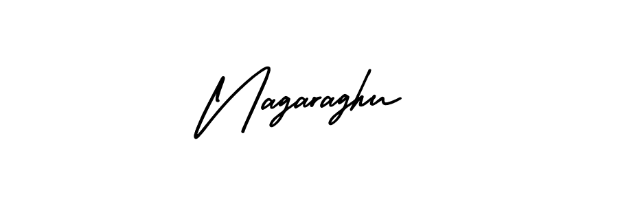 Use a signature maker to create a handwritten signature online. With this signature software, you can design (AmerikaSignatureDemo-Regular) your own signature for name Nagaraghu. Nagaraghu signature style 3 images and pictures png