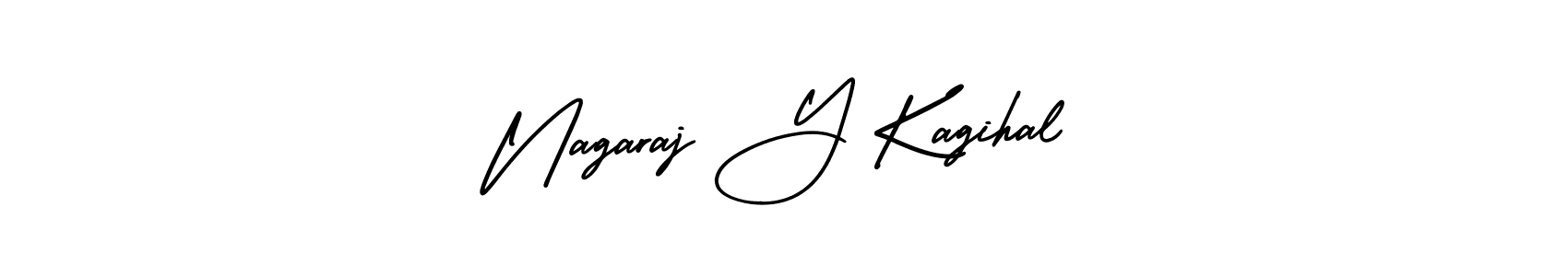 Also we have Nagaraj Y Kagihal name is the best signature style. Create professional handwritten signature collection using AmerikaSignatureDemo-Regular autograph style. Nagaraj Y Kagihal signature style 3 images and pictures png