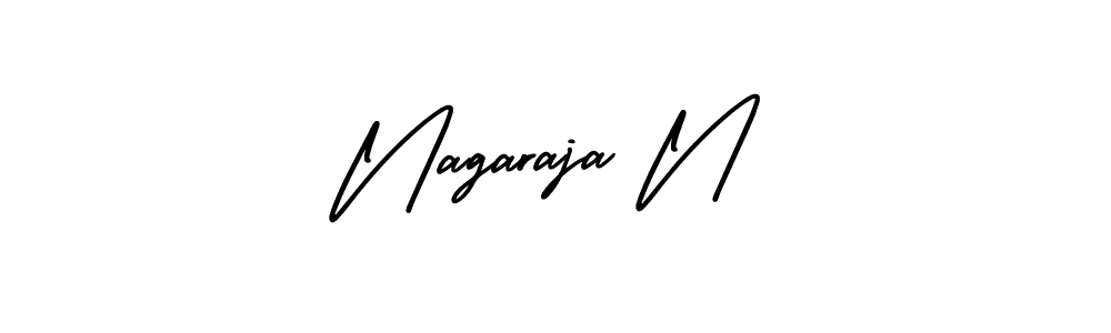 Also You can easily find your signature by using the search form. We will create Nagaraja N name handwritten signature images for you free of cost using AmerikaSignatureDemo-Regular sign style. Nagaraja N signature style 3 images and pictures png