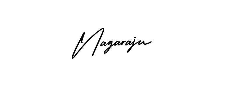 Design your own signature with our free online signature maker. With this signature software, you can create a handwritten (AmerikaSignatureDemo-Regular) signature for name Nagaraju. Nagaraju signature style 3 images and pictures png