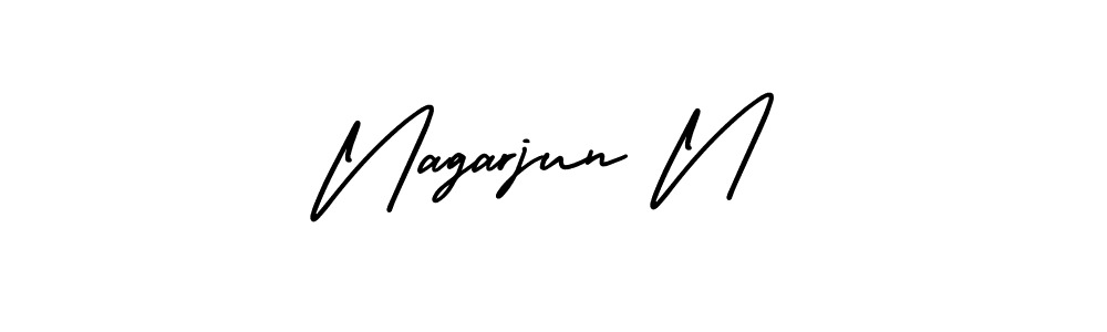 Here are the top 10 professional signature styles for the name Nagarjun N. These are the best autograph styles you can use for your name. Nagarjun N signature style 3 images and pictures png